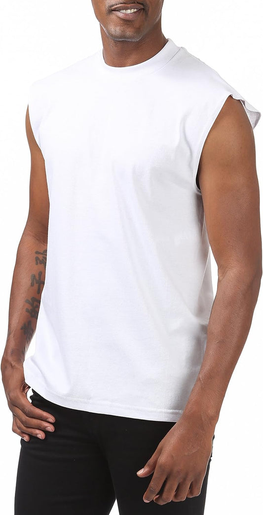 Pro Club Men's Heavyweight Sleeveless Muscle T-Shirt