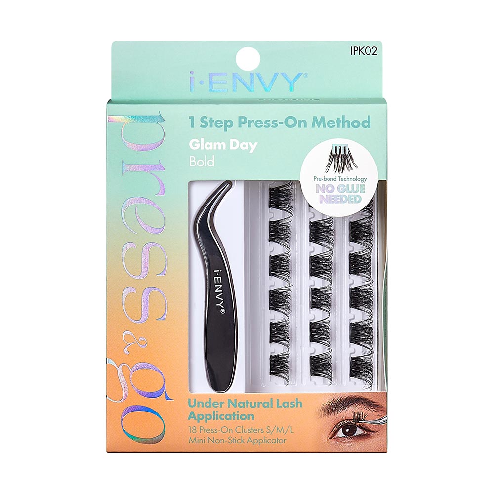 Press & Go Press On Cluster Lashes All-in-One Kit