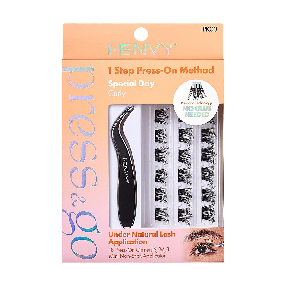 Press & Go Press On Cluster Lashes All-in-One Kit