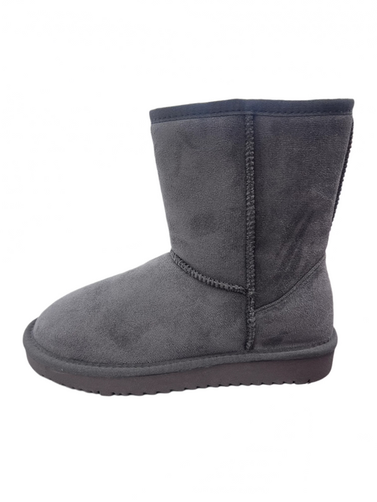 Women's Warm Fuzzy Mid Ankle Boot - Perfect for Winter KURON-M