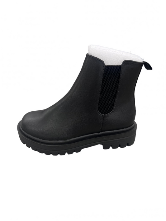 GIRL SHOE SLIP ON ANKLE BOOT PILOT-IIS