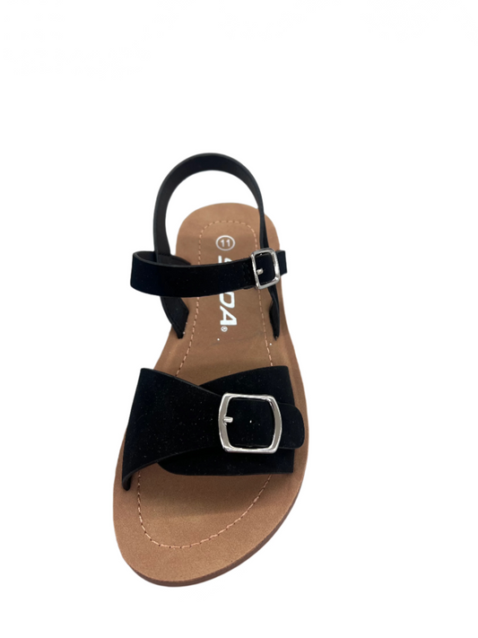 GIRLS DOUBLE BUCKLE SANDAL BAGEL-IIS