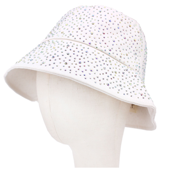 RHINESTONE BUCKET HAT By JOIA