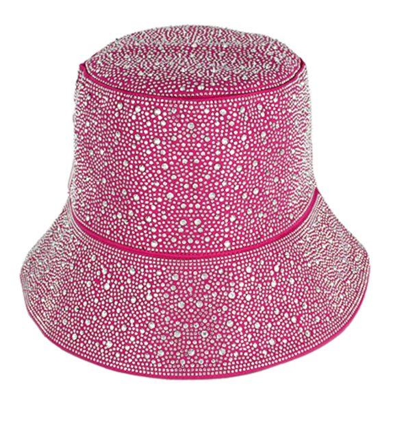 RHINESTONE BUCKET HAT By JOIA