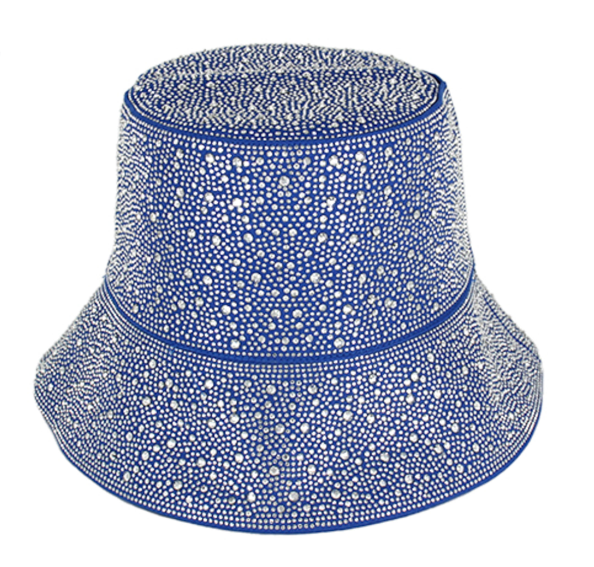 RHINESTONE BUCKET HAT By JOIA