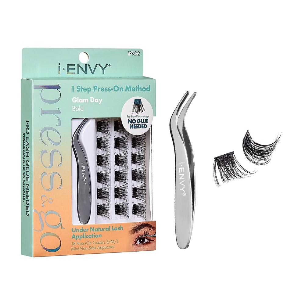 Press & Go Press On Cluster Lashes All-in-One Kit